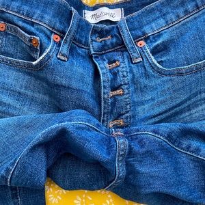 #Madewell The Perfect Vintage Crop Jeans